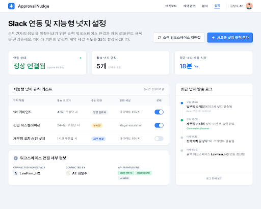 Prototype /settings/slack