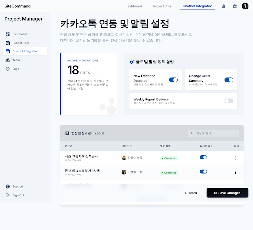 Prototype /settings/kakao