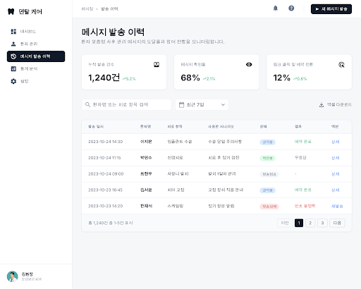 Prototype /messaging/logs